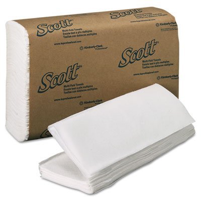 Scott Multi-Fold Paper Towels, 250 Towels/Pack, 16 Packs/Carton KCI01804