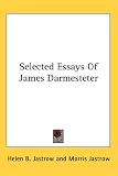 Selected Essays of James Darmesteter