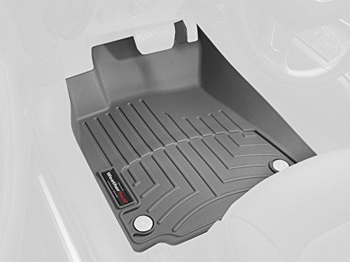 WeatherTech Custom Fit Front FloorLiner for Toyota Prius, Grey