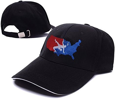 USA Wrestling Logo Adjustable Baseball Caps Unisex Snapback Embroidery Hats