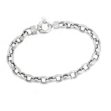 Karat Platinum 7MM Rolo Link Bracelet