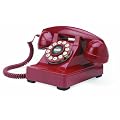 Wild & Wolf Series 302 Desk Phone - Red