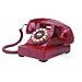 Wild & Wolf Series 302 Desk Phone - Red