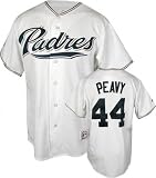 Jake Peavy San Diego Padres Home White MLB Replica Jersey