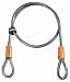 Kryptonite 720018210818 KryptoFlex 3/8" x 4' 1004 Double Loop Security Cable