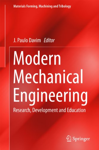 Modern Mechanical Engineering: Research, Development and Education (Materials Forming, Machining and Tribology)