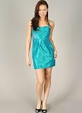Zipper Trim Pocket Formal for Bridesmaid Formal Prom