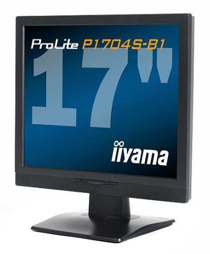 Iiyama Pro Lite P1704S-B1 17 Zoll TFT LCD-Monitor analog/digital (Kontrast 1000:1, 5ms Reaktionszeit) schwarz