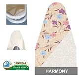 Ironing Board Cover & Pad One Piece Reverses Eco-Friendly (54x14) in Harmony by Whitney Design