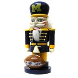 Official NCAA 9 Michigan Wolverines Collectible Nutcracker #7552