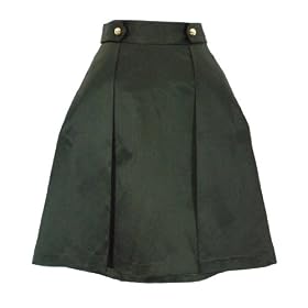 Liz Claiborne Pleated Front A-Line Skirt