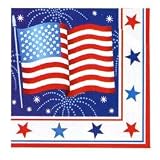Waving Flag Napkins by Arkansas Flag and Banner