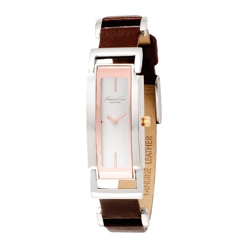 Kenneth Cole New York Women's KC2493 Trend Brown Leather Strap Watch