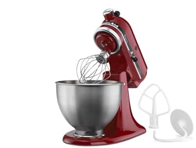 KitchenAid 4.5 Qt. Classic Plus Red Stand Mixer