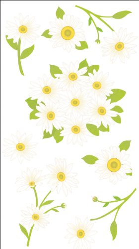 EK Success Jolee's Vellum Stickers, Daisies