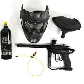 Spyder Sonix 09 Starter A Paintball Gun Kit - Black