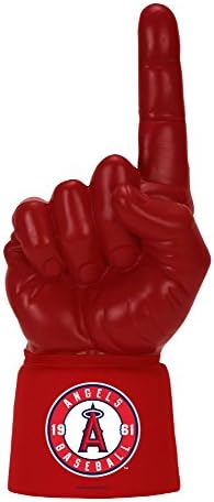 MLB Los Angeles Angels No.1 UltimateHand with Licensed Jersey Sleeve, Scarlet/Scarlet