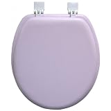 Ginsey Standard Size Lilac Padded Toilet Seat