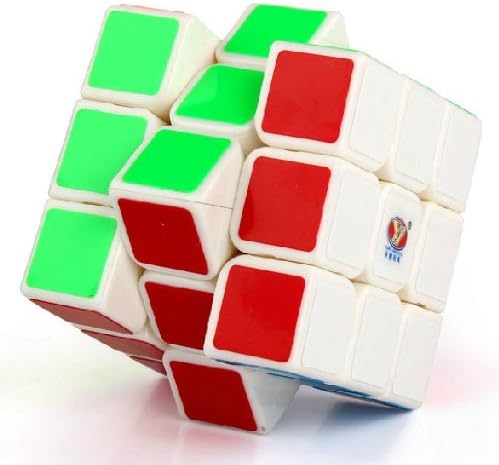 New Yj Moyu Chilong 3x3x3 Speed Cube Puzzle Smooth 3x3 White