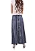 Style J Blue Waterfall Long Denim Skirt