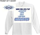 SnowGirl - Games Real Girls Play Snowmobile Ladies tee, WHITE, 2XL