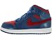 Toddler's Air Jordan Retro I Phat Premier (Detroit Pistons) (French/Blue-Varsity/Red-...