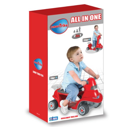 Smart Trike 3810506 - Dreirad All in One Step 5 rot