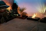 Garden Style Direct Piazza - Outdoor Decorative Bio-Ethanol Fire. Contemporary BIOFUEL Garden fire