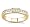 18k Yellow Gold Princess-Cut Diamond Band (G/VS2, 1/2 ct. tw.)