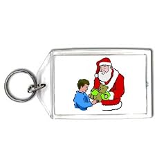 Schl�sselhalter mit der Grafik: K�rper, Leute, Claus, Individuums, Personen, Teddy, Menschen, Person, Spielzeug, Einzelpersonen, menschlich, Santa, B�r, Weihnachten, Junge
