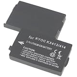 Eforcity Replacement Li-Ion Battery for Kyocera 3225 / 3245 / 3250 / Phantom Series: KE413 / KE413c / KX413 / KE414 / KE414c / KX414 / K454L / K454LC / K454N / K454NC / Rave Series: K10 Royale / K433 / K433C / KE433 / KE433c / KE434c / K434 / K434N / KE434 / KX433 / KX434 / K7 / K9 / Energi Series: K493LC / K494LC / K494NC / K494XLC / K404 / Blade Series: KE424c / KX424 / Aktiv Series: K493 / K493LC / K494 / K494LC / K494NC / K494XLC