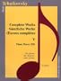 Tchaikovsky: Complete Piano III (Music Scores)