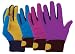 Search : Traditions Leather and Nylon Garden Glove Purple Small