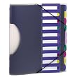 Esselte Translucent Rainbow Poly File Sorter