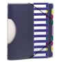 Esselte Translucent Rainbow Poly File Sorter