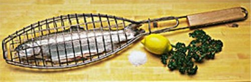 FRANK Fischgrill mit Holzgriff