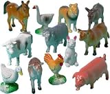 Farm Animal Toys - Pack of 12IMAGE