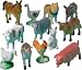 Farm Animal Toys - Pack of 12_s-1