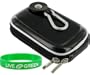 Hard Shell Carrying Case (Candy Black) for Canon PowerShot SD980IS Digital Camera Blue