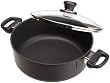 Scanpan Classic Ceramic Titanium 3-3/4-Quart Low Stew Pot with Cover