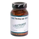TwinLab L-Glutamine, 500 mg, 100 Capsules (Pack of 3)