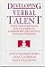 Books : Developing Verbal Talent: Ideas and Strategies for Teachers of Elementary and Middle School Students