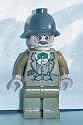 Lego Indiana Jones Mini-Figure Henry Jones Snr with Grail Map
