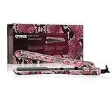 Amika AM5570 Ceramic Flat Iron, Pink Snake