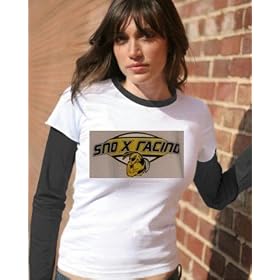 SnowGirl - Skidoo LS Tee - SnoX Angry Bee Logo by SnowGirl Sportswear