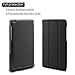 Infiland ASUS Zenpad C 7.0 Shell Case - Ultra Slim Lightweight Tri-Fold Smart Stand Cover Case for 2015 Released ASUS ZenPad C 7.0 Z170C / Z170CG / Z170MG 7-inch Tablet, Black