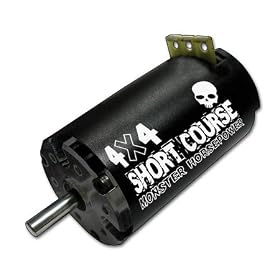 Monster Horsepower 550 Short Course BL Motor, 4.5T from Trinity Electric Motors