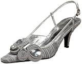 41Y3C4qdxVL. SL160  J.Renee Womens Alida Slingback Pump,Light Grey,6 M US