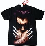 Marvel Comics Wolverine Origins Movie Black T-shirt