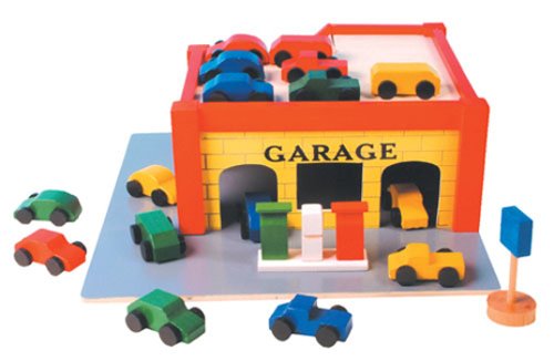 Buy Toyday - Wooden Garage Set online at Discounted New and Used prices. Delivered to your door with Childrens Toyshop.com